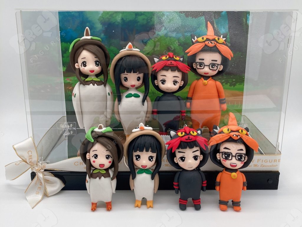 情侶禮物|人形卡通公仔|客製化卡通人像公仔訂製推薦 | Crew Figures Q版動漫超級英雄公仔專門店