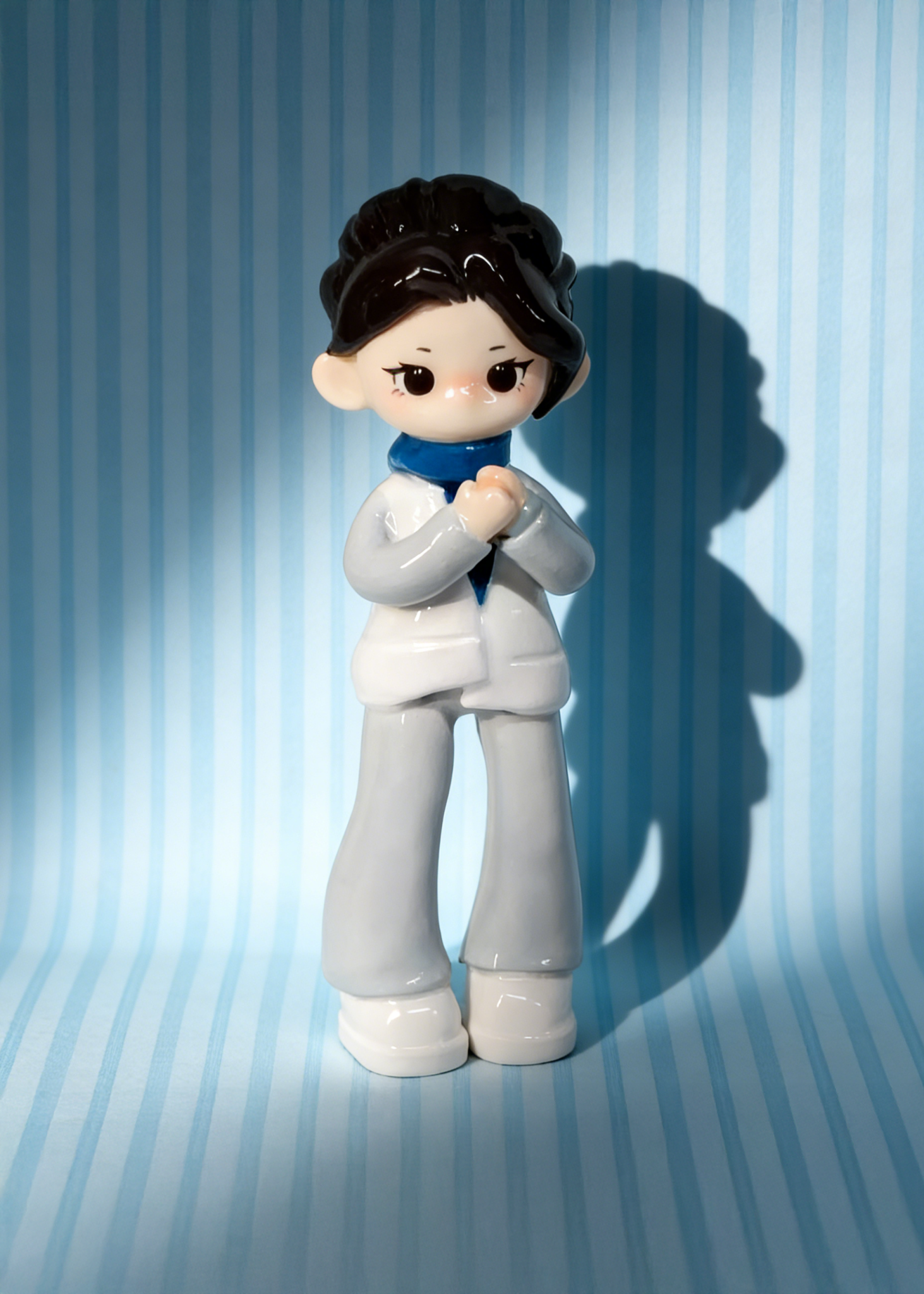 Crew Figures - 揼石仔 Stone Plastic Figurine