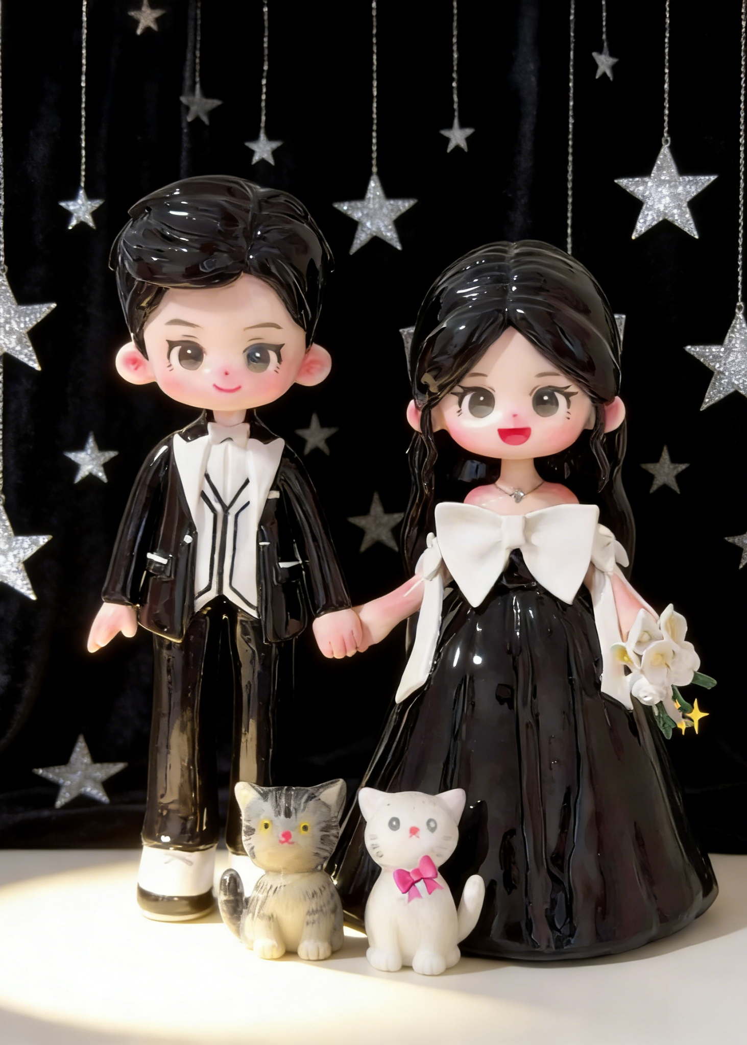 Crew Figures - 揼石仔 Stone Plastic Figurine