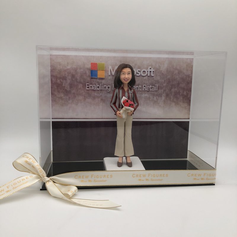 【微軟公司人像公仔】升職紀念禮物 / 職場情境客製化公仔 / Microsoft Figurine