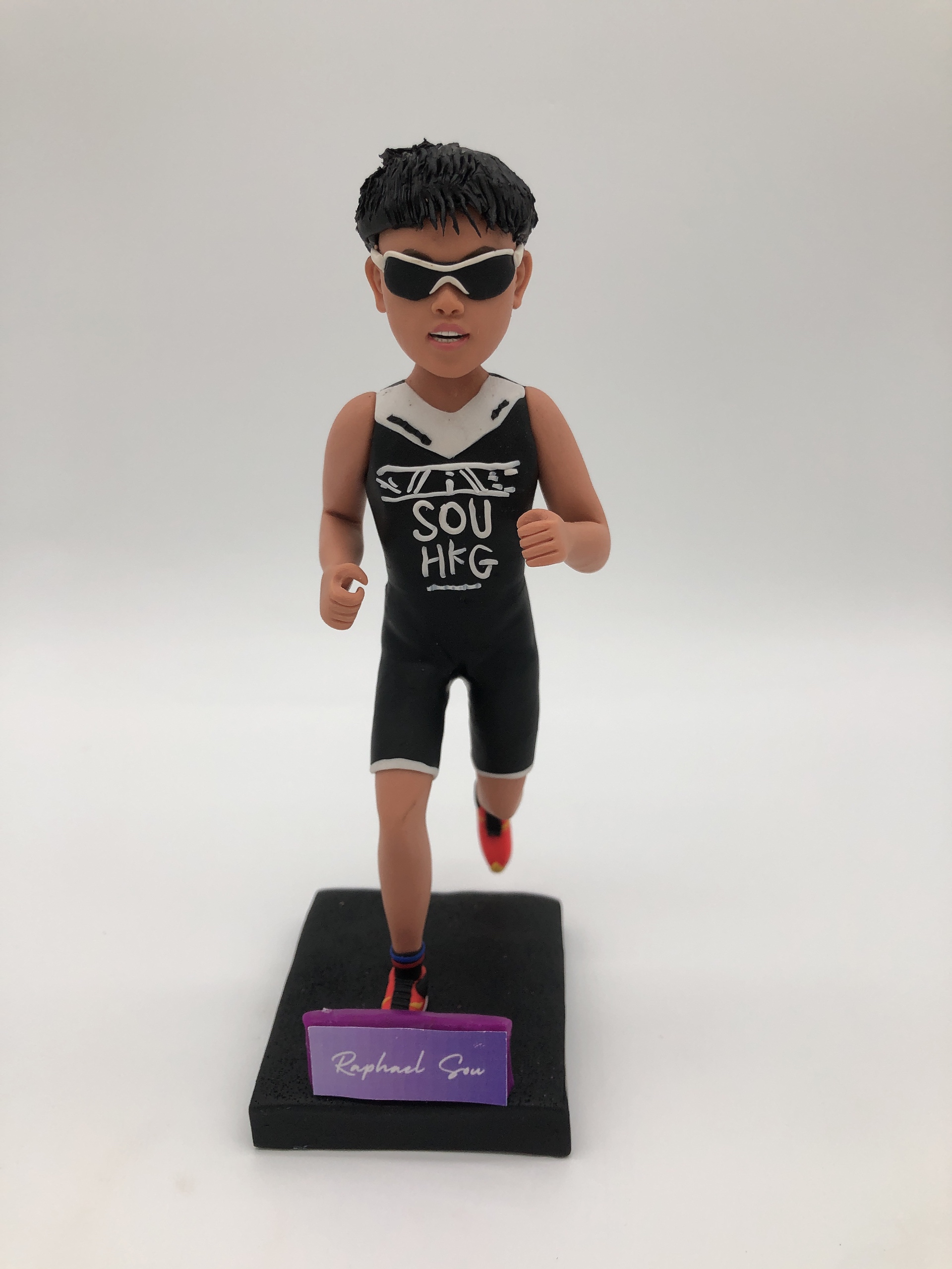 【動感馬拉松跑步人像公仔】運動員紀念 / 參賽留念 / 香港原創設計 Marathon Running - Image 5