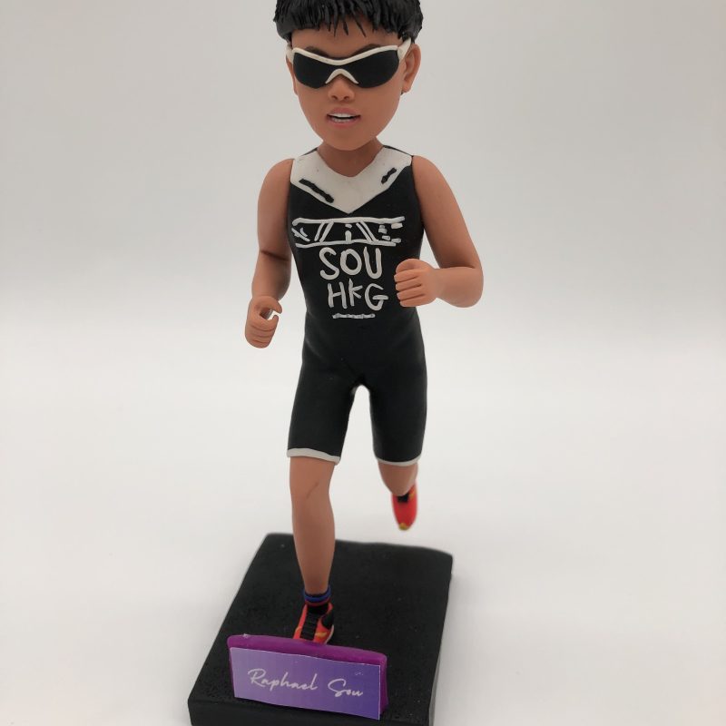 【動感馬拉松跑步人像公仔】運動員紀念 / 參賽留念 / 香港原創設計 Marathon Running