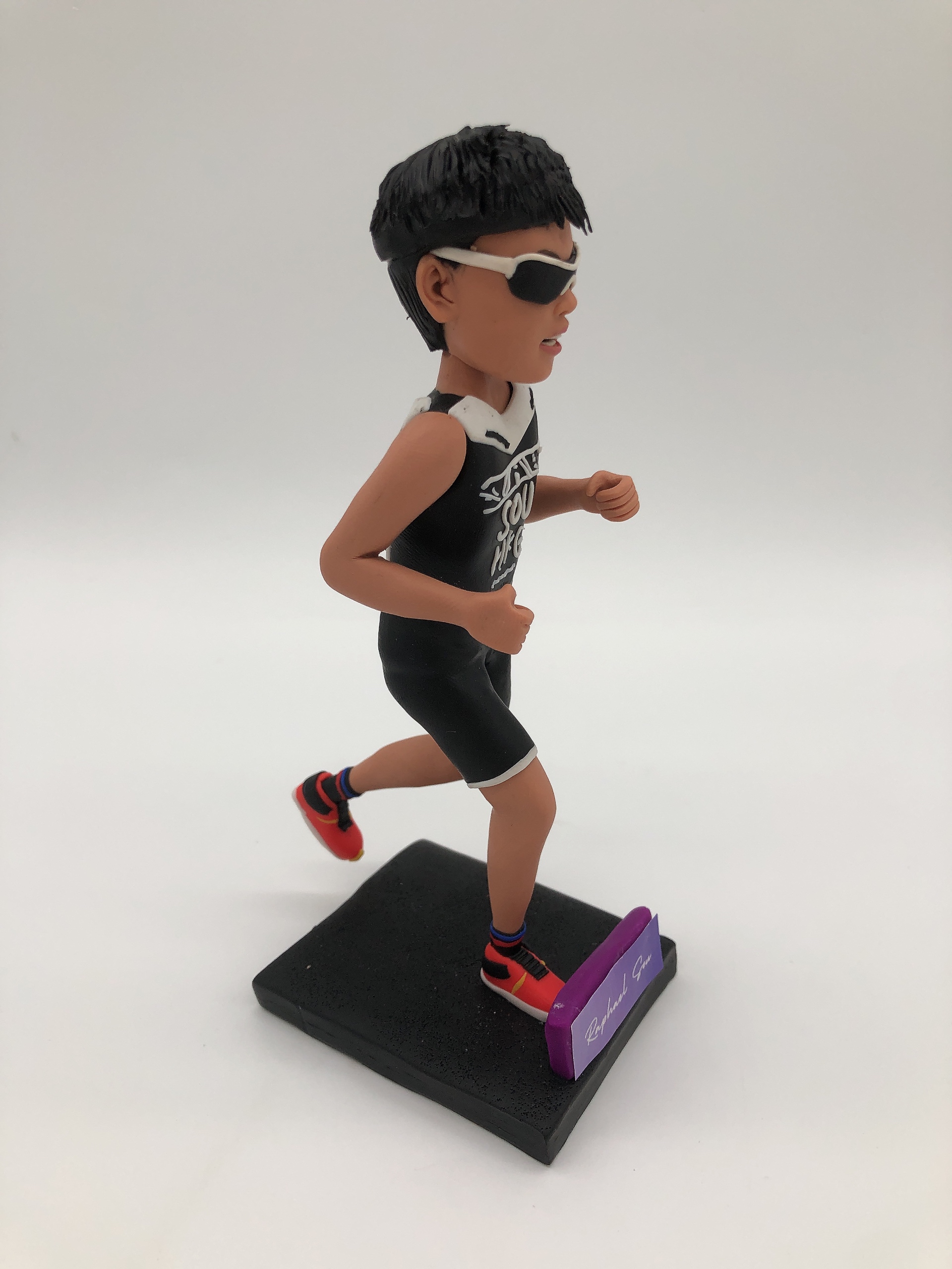 【動感馬拉松跑步人像公仔】運動員紀念 / 參賽留念 / 香港原創設計 Marathon Running - Image 2