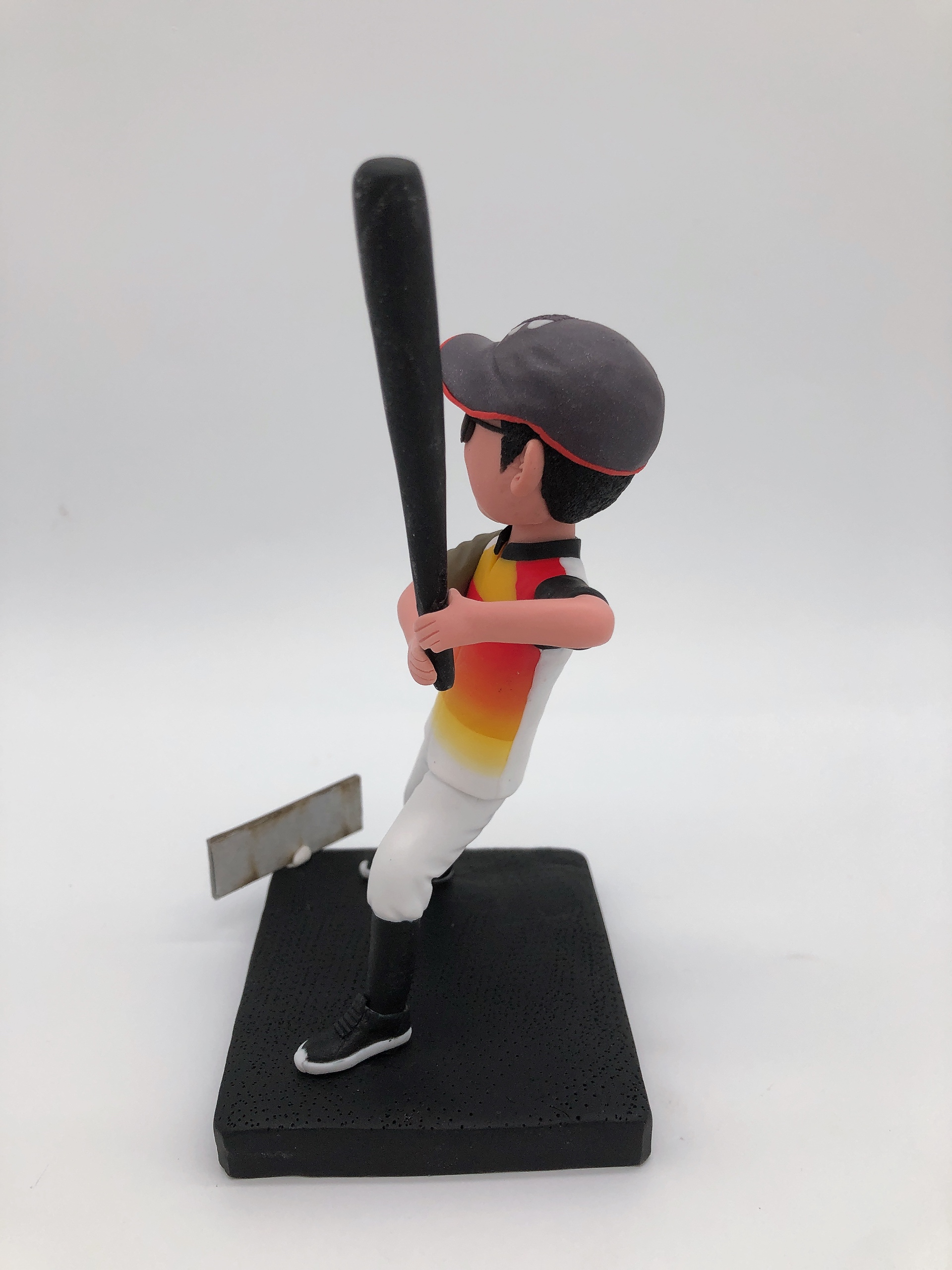 【棒球場揮棒人像公仔】榮休紀念 / 運動員禮物 / 香港原創設計 Baseball Batting - Image 6