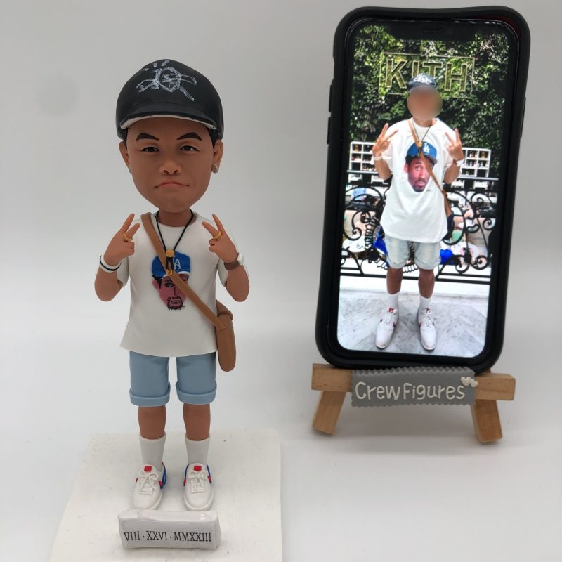 【潮男街頭穿搭人像公仔】潮流紀念禮物 / 街頭風格公仔訂製 / 香港原創設計 Streetwear Trendsetters Figurine