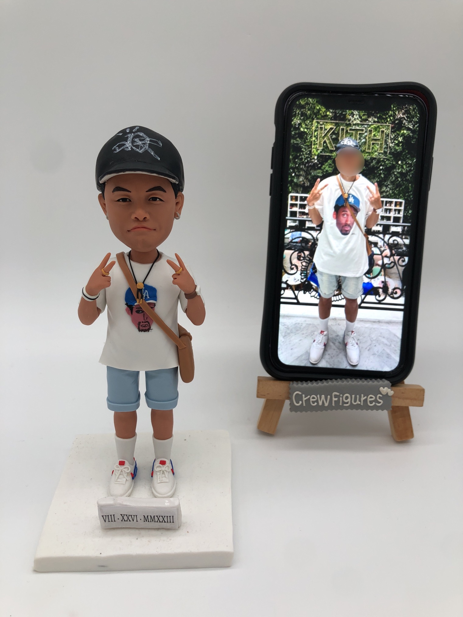 【潮男街頭穿搭人像公仔】潮流紀念禮物 / 街頭風格公仔訂製 / 香港原創設計 Streetwear Trendsetters Figurine