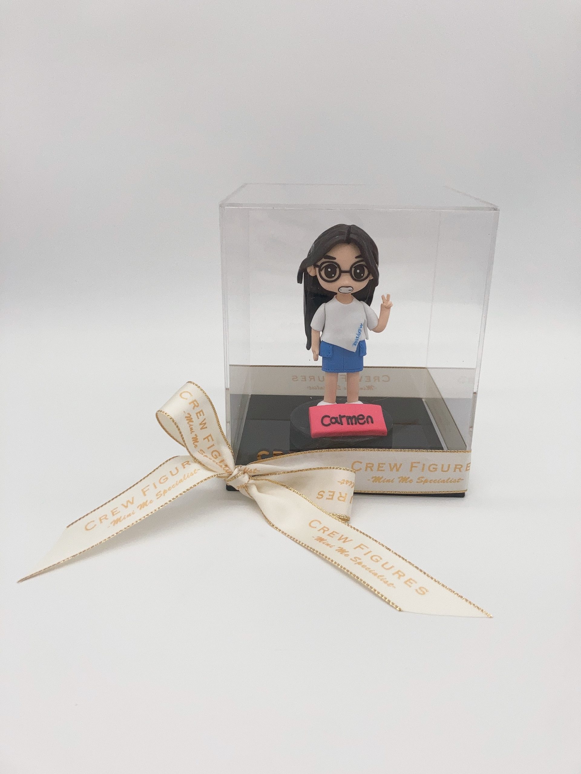 【真人人像公仔】客製化Q版手作造型與專屬名牌紀念擺設 Birthday Figurine - Image 2