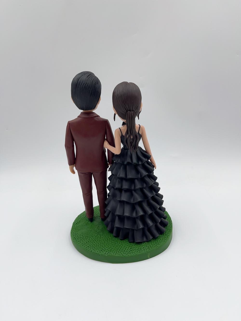 結婚禮物、婚宴人像公仔【結婚情侶人像公仔擺設】客製化新人真人公仔訂造 Wedding Custom Figurine - Image 5