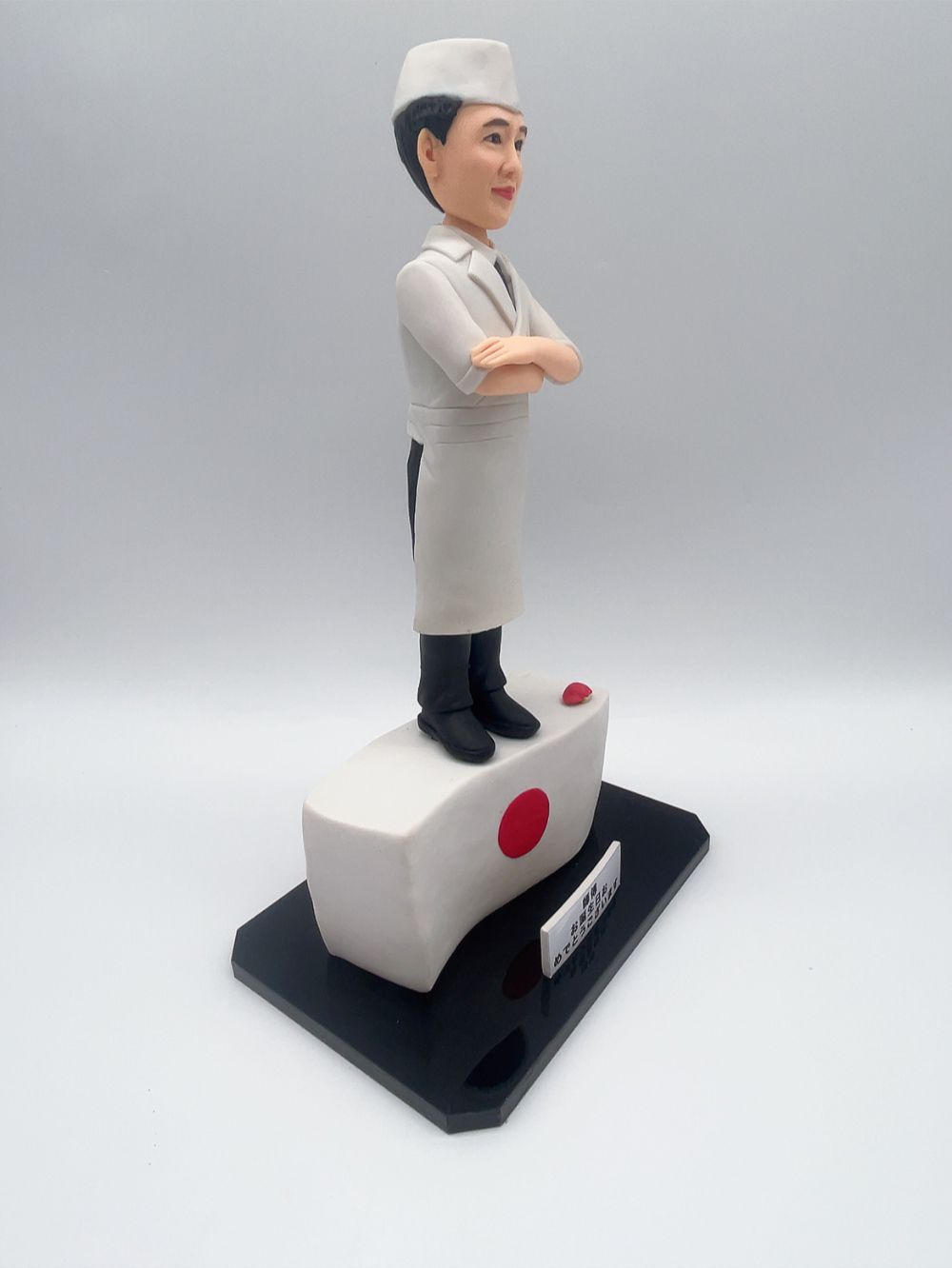 日式廚師人像公仔【日式料理師傅生日祝賀人像公仔】Japanese Chef Birthday Figurine - Image 3
