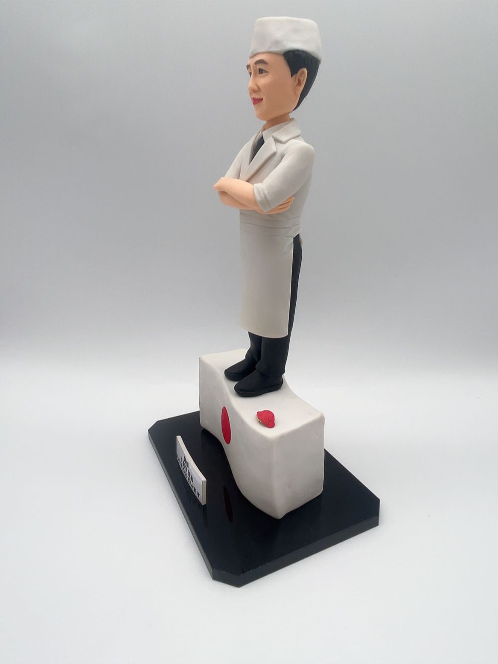 日式廚師人像公仔【日式料理師傅生日祝賀人像公仔】Japanese Chef Birthday Figurine - Image 4