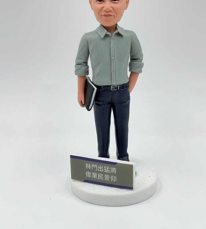教師禮物首選【尊師重道教師人像公仔】老師榮休紀念品、學校教育工作者客製化公仔 Teacher Appreciation Figurine