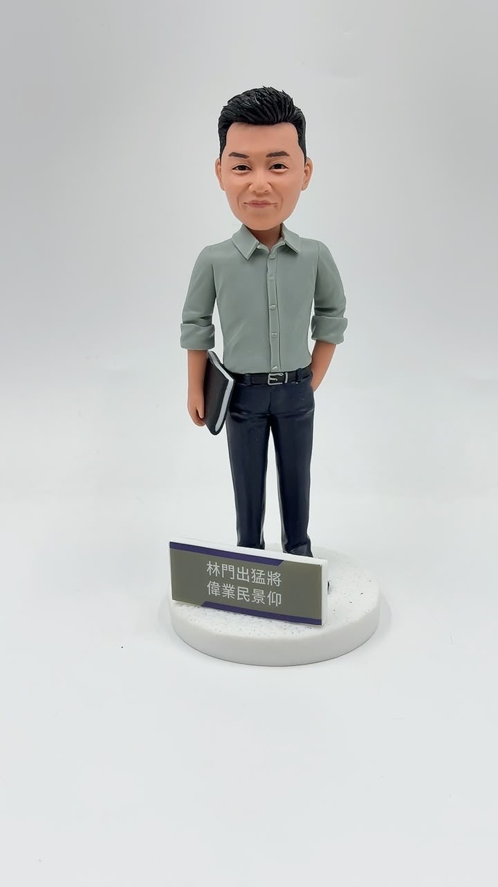 教師禮物首選【尊師重道教師人像公仔】老師榮休紀念品、學校教育工作者客製化公仔 Teacher Appreciation Figurine